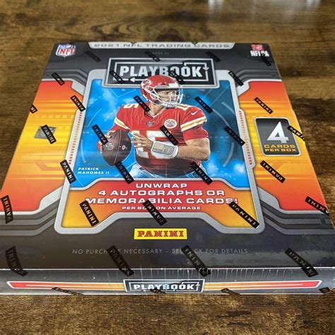 2021 Panini Playbook Football Checklist, Hobby Box Info,。